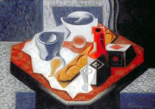 Jean Metzinger, Still Life, 1921, Oil on canvas, Minneapolis Institute of Arts, Gift of Mr. and Mrs. Theodore W. Bennett