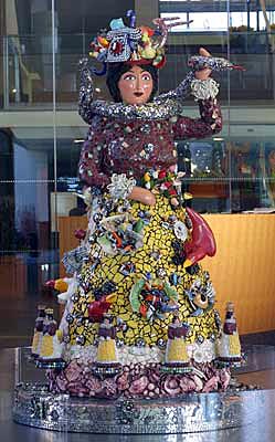 Judy Onofrio, Mrs. B, 1997, Glass, metal, ceramic, plastic, wood, shells, pigment, The Minneapolis Institute of Arts, Anonymous Gift