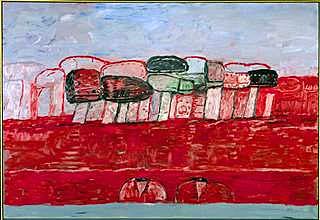 Philip Guston, Bombay, 1976, oil on canvas, Walker Art Center, Bequest of Musa Guston
