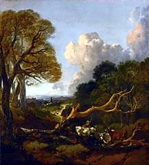 Thomas Gainsborough, The Fallen Tree, probably between 1750 and 1753, Oil on canvas, The Minneapolis Institute of Arts, The John R. Van Derlip Fund