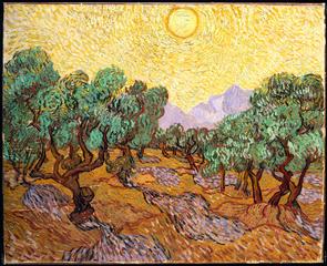 Vincent Van Gogh, Olive Trees, 1889, Oil on canvas, The Minneapolis Institute of Arts, The William Hood Dunwoody Fund