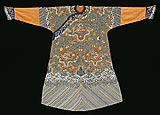 Manchu Emperor's Semiformal Twelve-symbol Court Robe