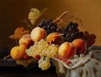 Severin Roesen, Fruit Still Life, c. 1860s, Collection of Douglas and Mary Olson