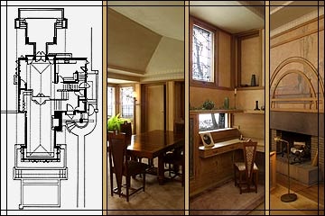 Purcell-Cutts House - 1st Floor Plan
