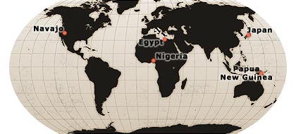 Myths Explaining A Practice World Map