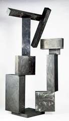 David Smith, Cubi IX, 1961, stainless steel, Walker Art Center, Gift of the T. B. Walker Foundation