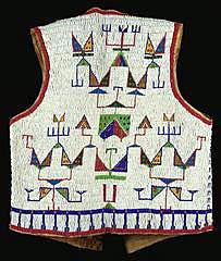 Lakota, Beaded Vest, 19th century, Leather, glass beads, Minneapolis Institute of Arts, Bequest of Dorothy Record Bauman