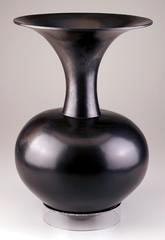 Magdalene Odundo, Reduced Black Piece, 1990, Ceramic, Minneapolis Institute of Arts, The Christina N. and Swan J. Turnblad Memorial Fund